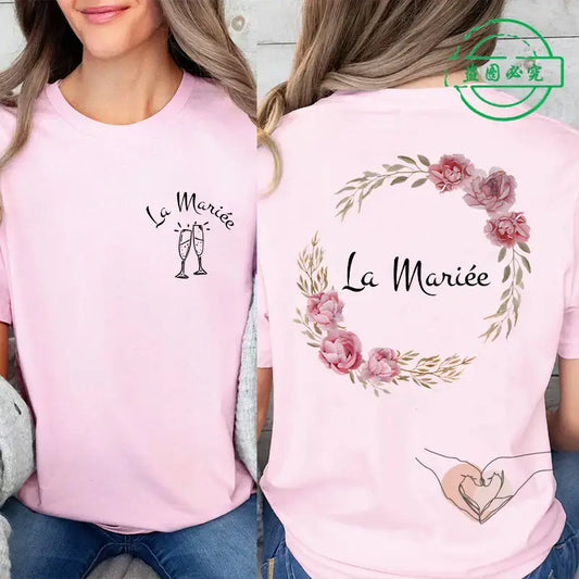 Tee Shirt Pour Mariage Femme 1