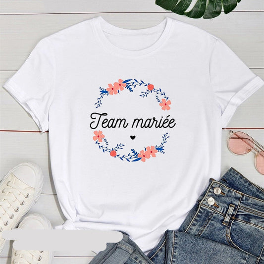 TEE SHIRT TEMOIN DE LA MARIEE 1